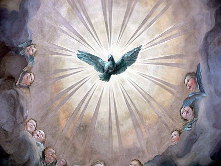 Karlskirche Frescos - Heiliger Geist, CC BY-SA 2.5, commons.wikimedia.org